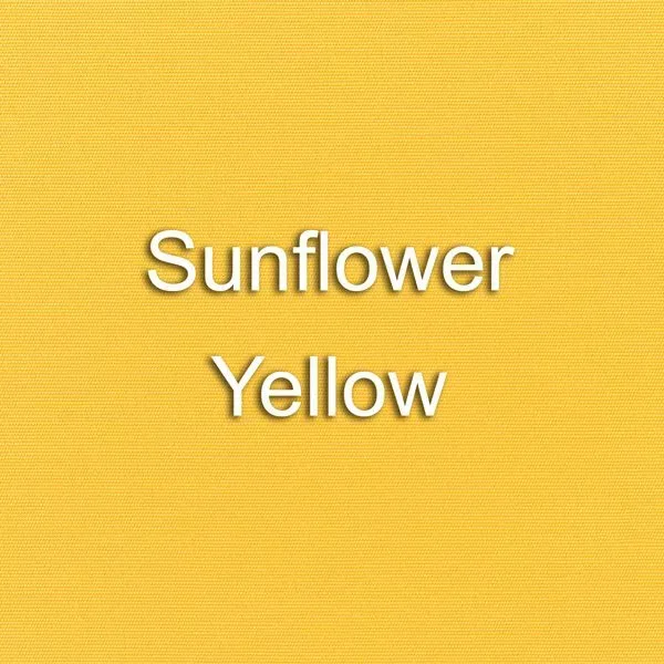 Catalina 2 pc Wood Market Umbrella, Sunflower Yellow