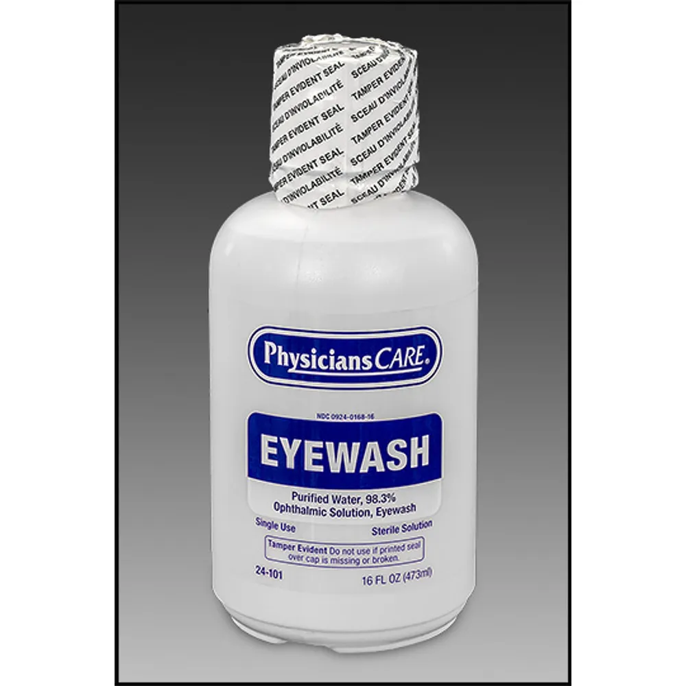 Certified Safety Manufacturing 16 Ounce Eye & Skin Wash Refill Bottles (#R250525)
