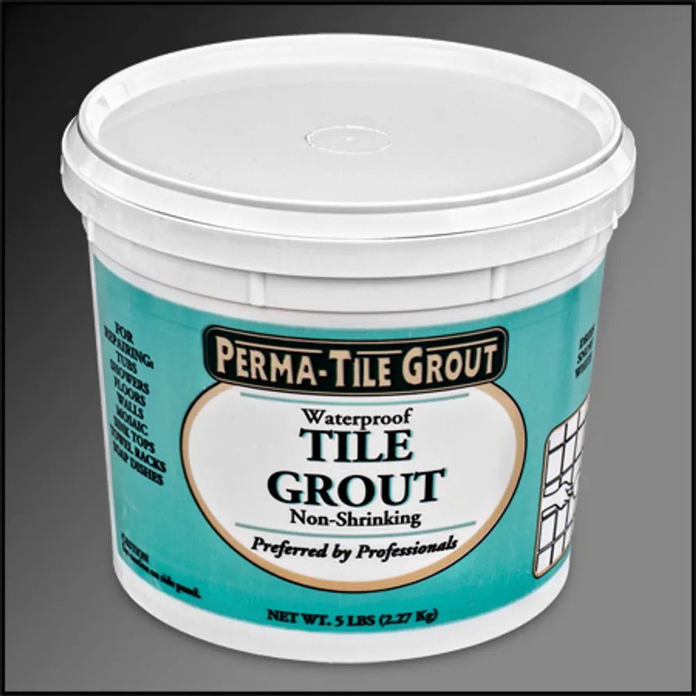 CGM Perma-Tile Waterproof Grout Non-Shrinking 5 lb Pail
