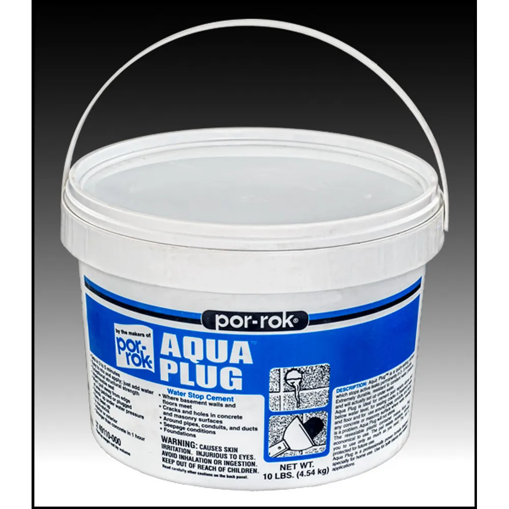 CGM Por-Rok Aqua Plug 10-lb Pail