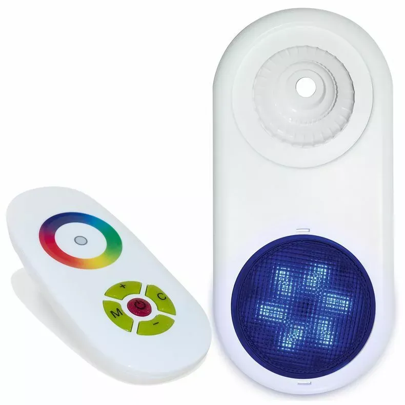 Champlain Plastics Return Fitting Color Changing LED Light