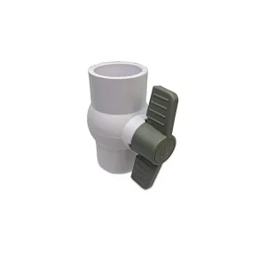 CMP 1.5″ White Ball Valves Slip x Slip