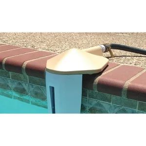 CMP AquaLevel Portable Automatic Water Leveler for In Ground Pool, Tan