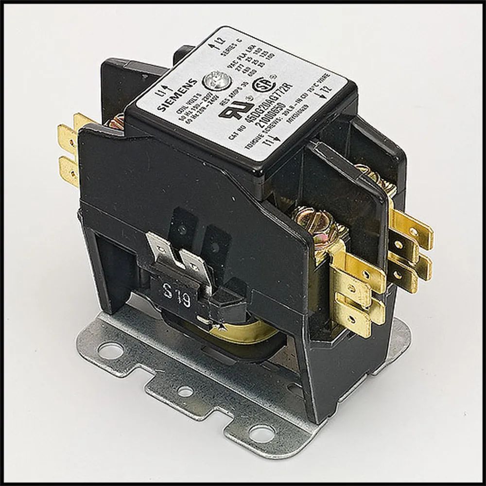 Coates Heater Company Contactor 2 Pole 35 Amp 240V Coil For Pool Heaters (#21000650)