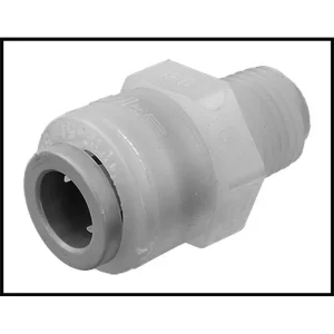 Colliflower Inc. Polyethylene 1/4″ MPT X 3/8″ Male Adapter Seal (#F6MC4)
