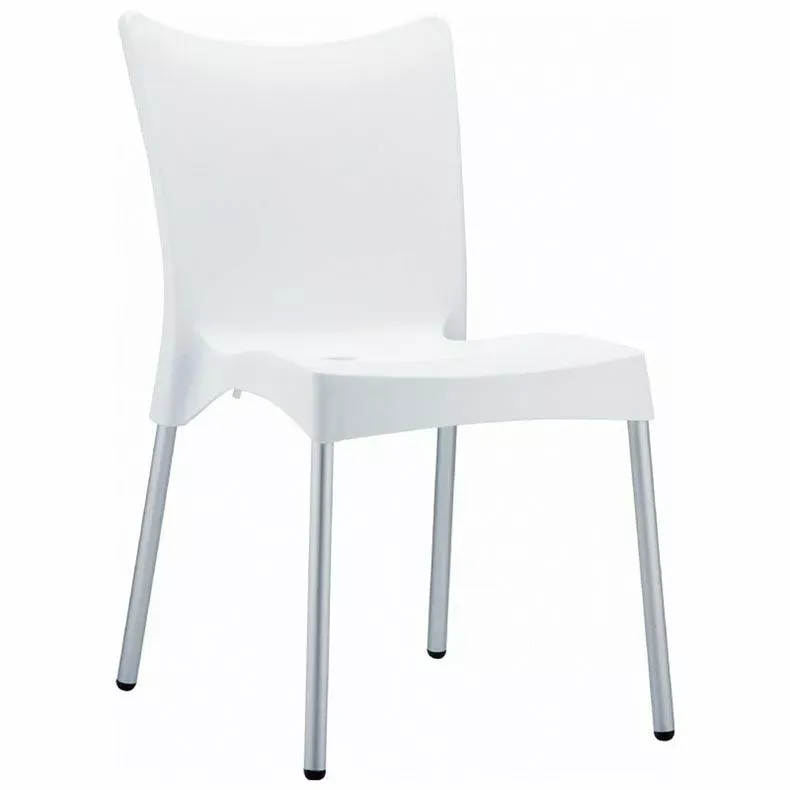 Compamia Juliette Resin Dining Chair, White