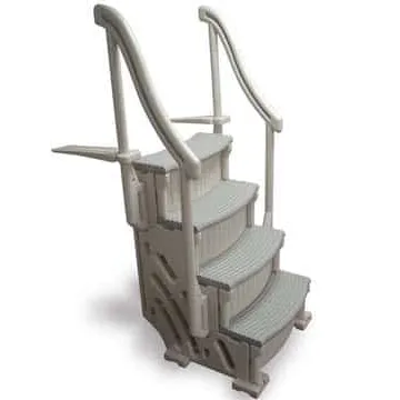 Confer Curve Above Ground Swimming Pool Step Unit Ladder