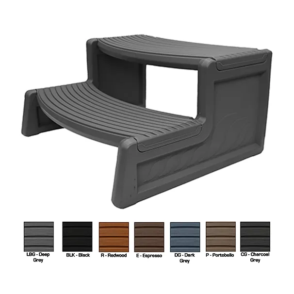 Confer Handi-Step Spa Step – Charcoal Grey