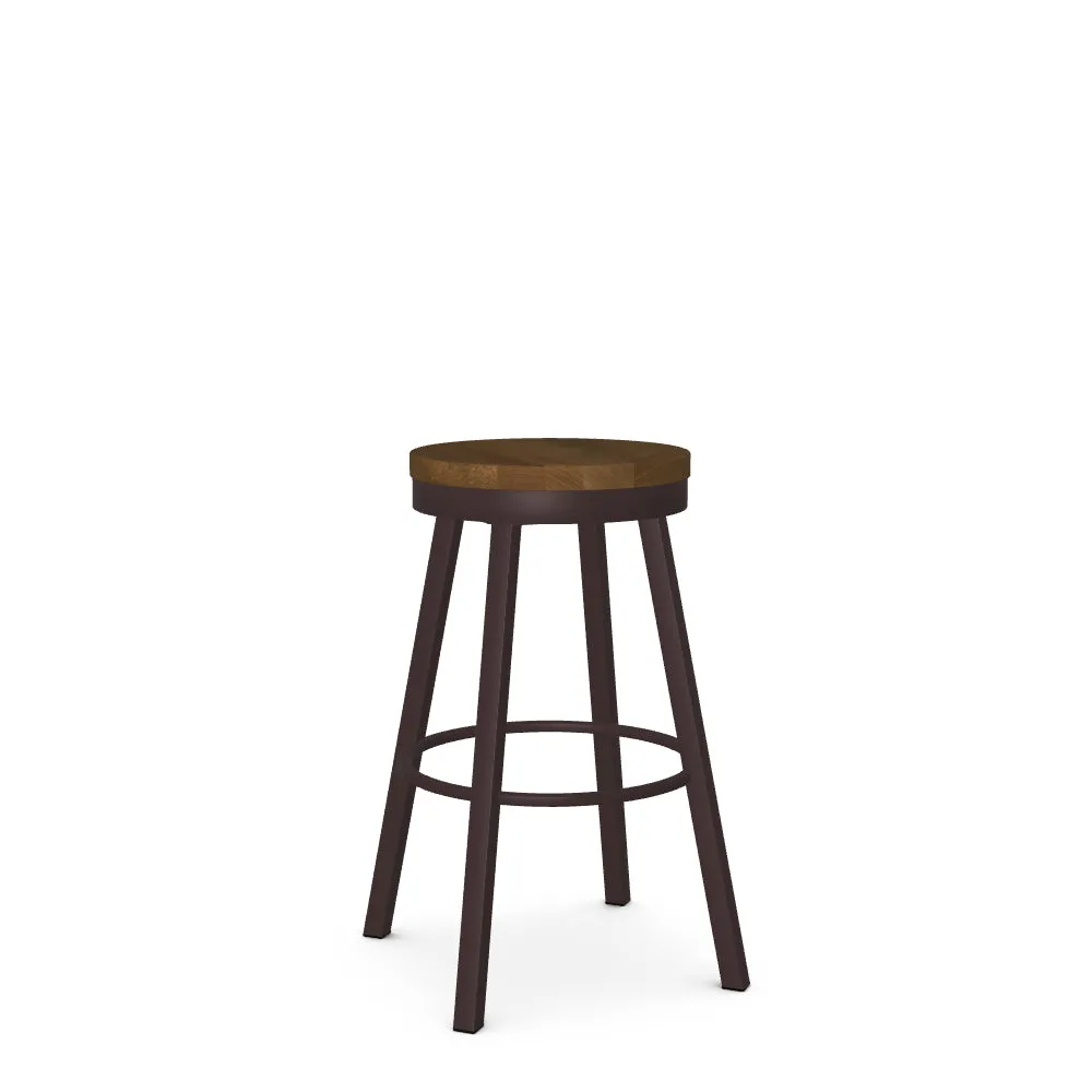 Connor Backless Barstool – Wood Seat