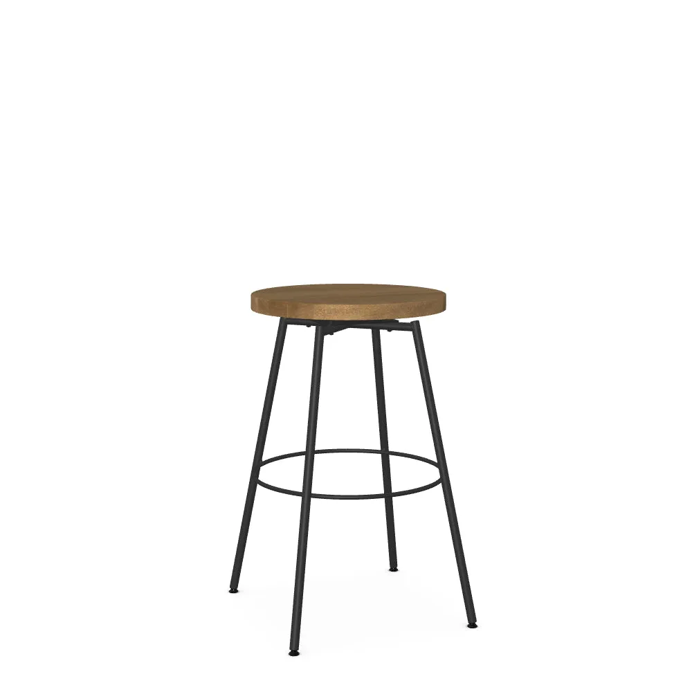 Costa Backless Barstool – Wood Seat