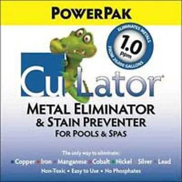 CuLator SpaPak Metal Eliminator and Stain Preventer for Spas