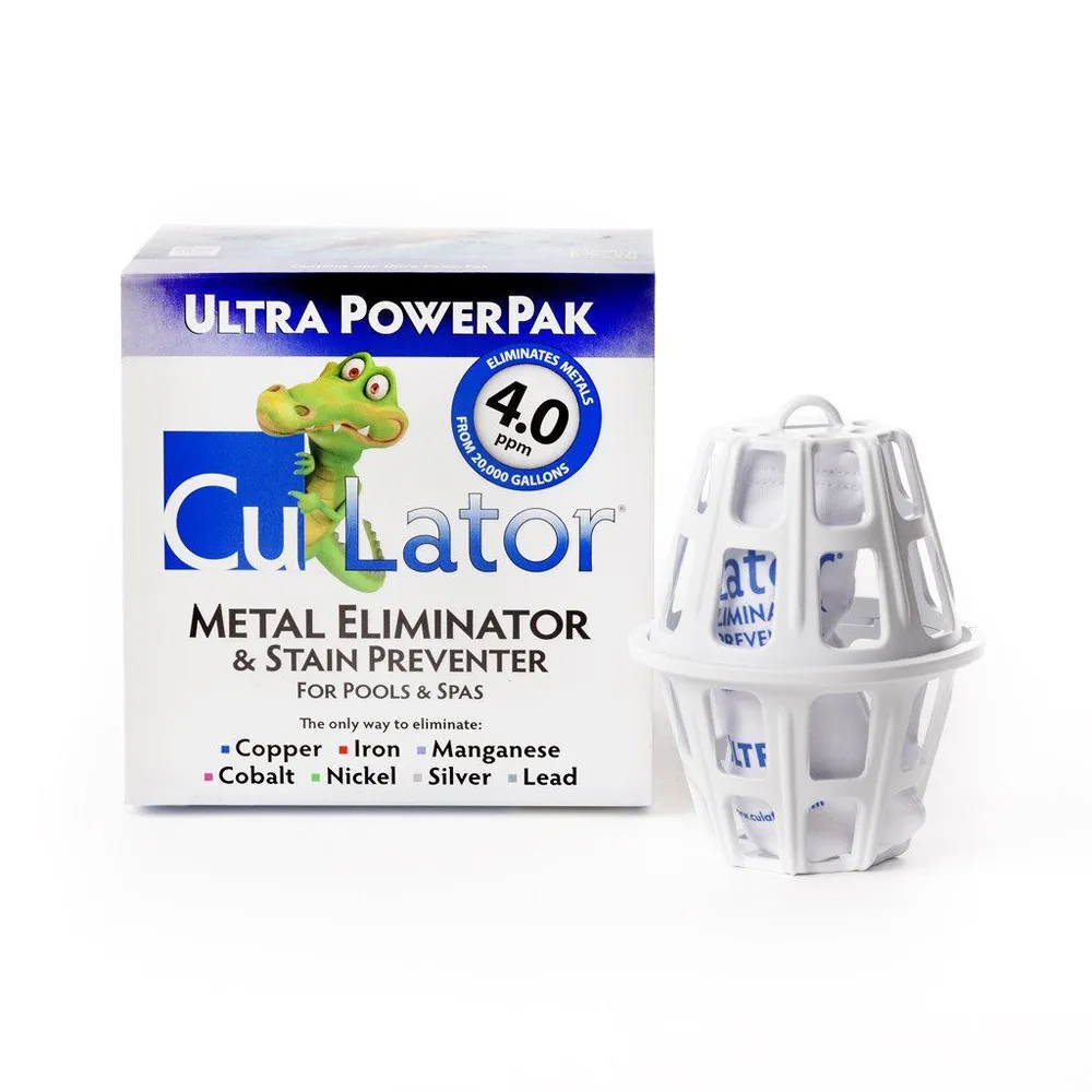 CuLator Ultra 4.0 Metal Remover & Stain Preventer for Pools & Spas