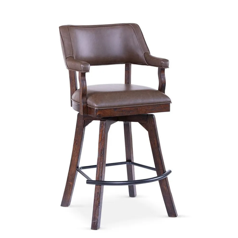 Cumberland Cushioned Swivel 30″ Barstool