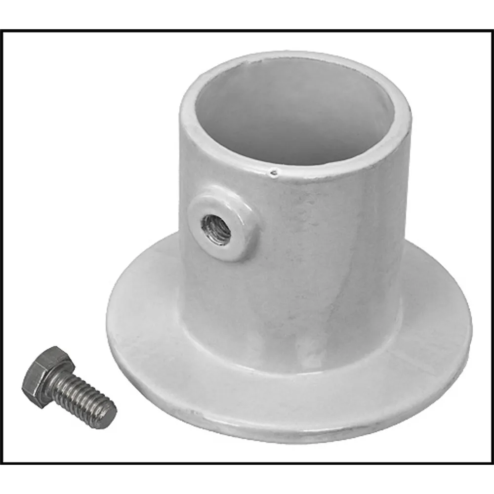 DECK ANCHOR FLANGE- WH ALUM 1.625 PF-2116-L