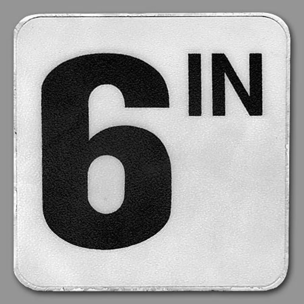 DECK MARKER – VINYL NON-SKID 6 IN” 6 IN” 6″ X 6