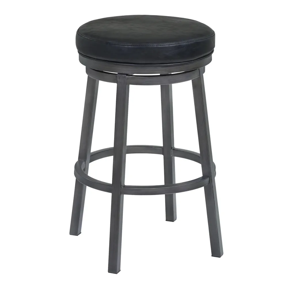 Destin Backless 30″ Barstool – Mineral/Black