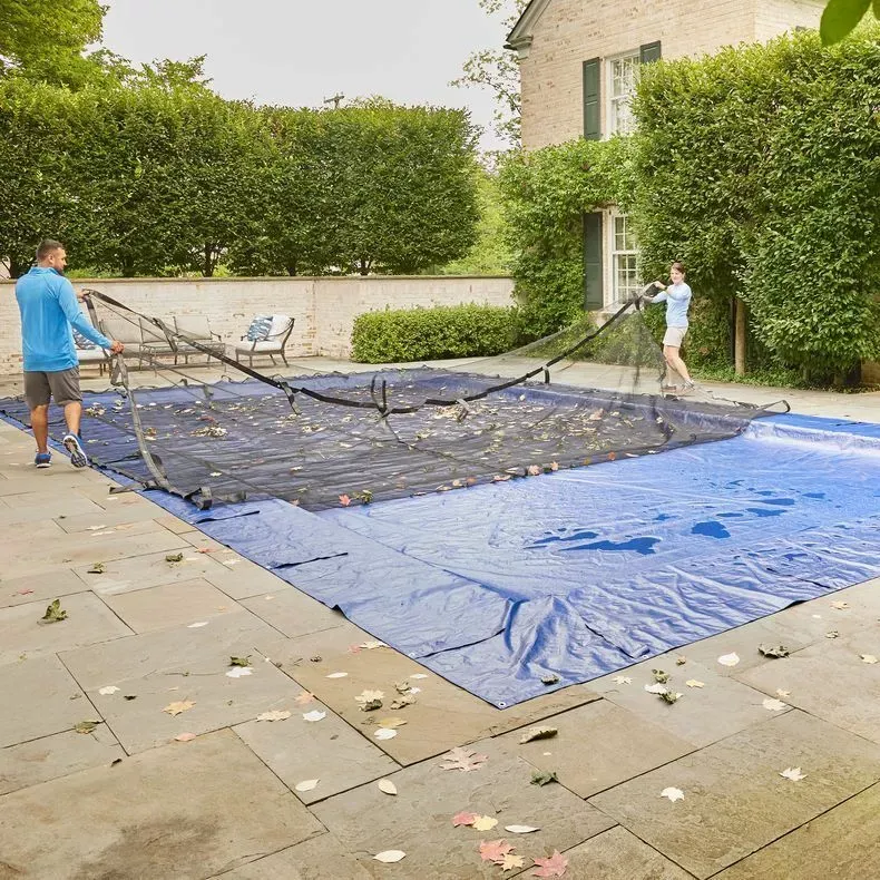 Doheny’s 1 Year Commercial-Grade Leaf Net for 18×36 ft Rectangular Pools