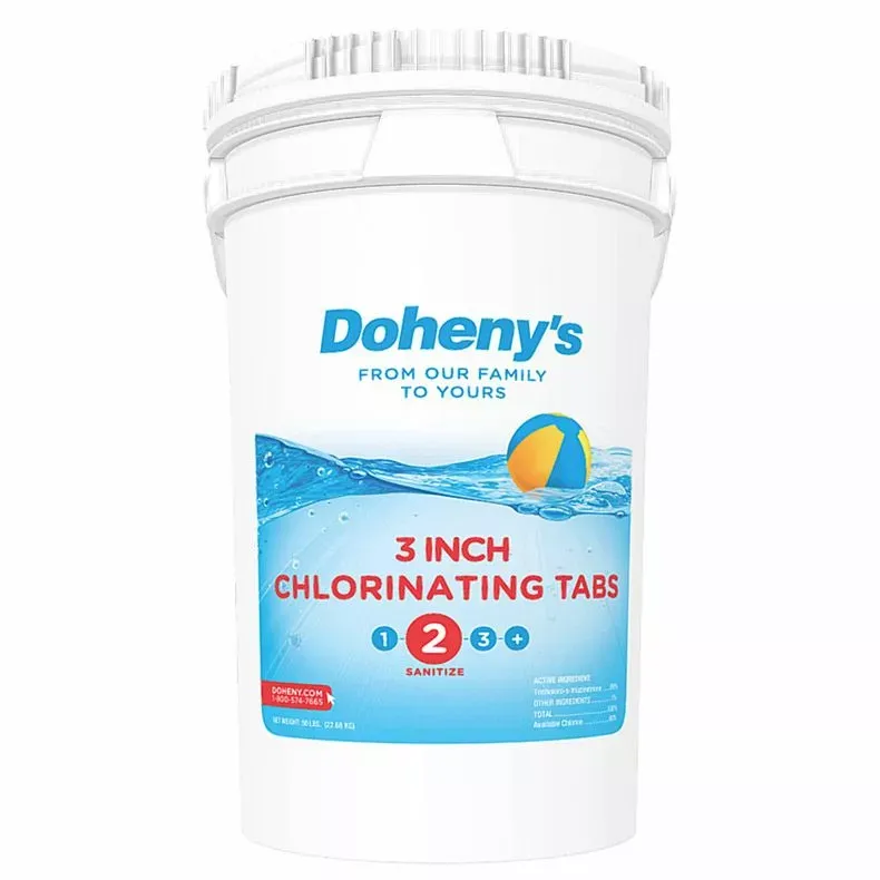 Doheny’s 3 in Swimming Pool Chlorine Tabs