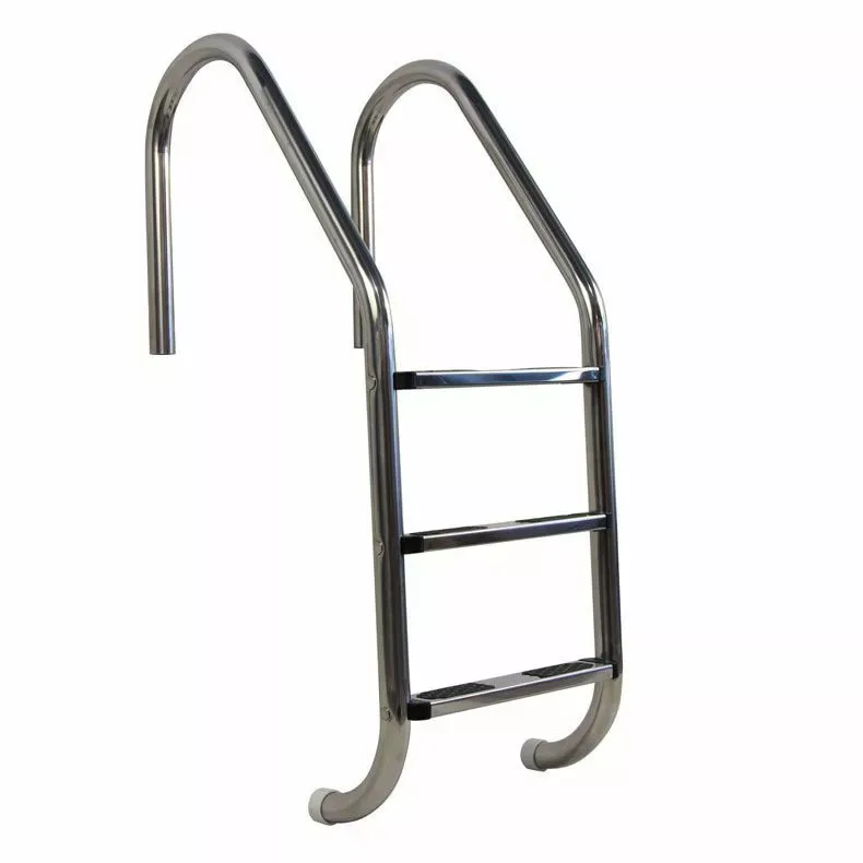 Doheny’s 3-Tread Stainless Steel Pool Ladder with Stainless Steel Steps