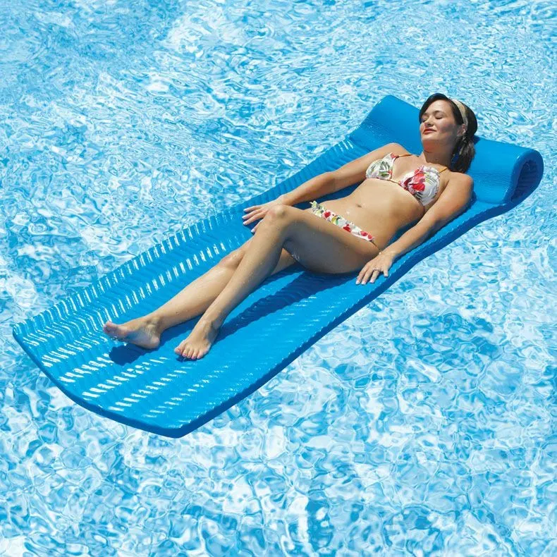 Doheny’s Foam Float, 2-1/2 Inch Thick, Bahama Blue