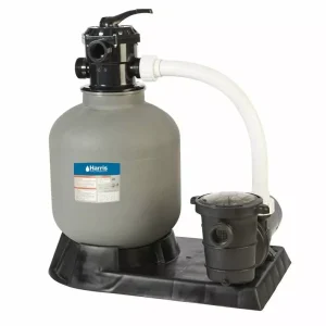 Doheny’s Harris H1572229 Vortex Sand Filter System, 19 in Tank with 1 HP Pump