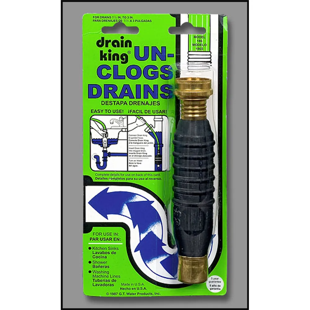 DRAIN KING# 962 FOR ALADDIN EQUIPMENT CO.
