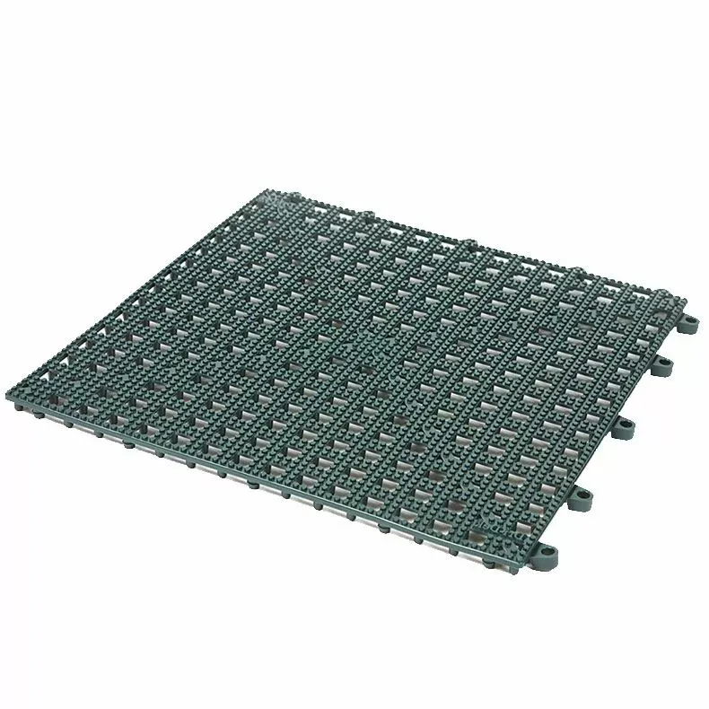 Dri-Dek 12×12 in Tile Pool Decking, Hunter Green