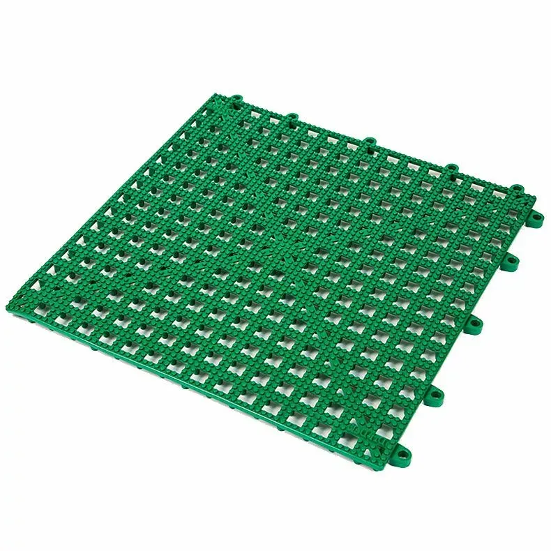 Dri-Dek 12×12 in Tile Pool Decking, Kelly Green