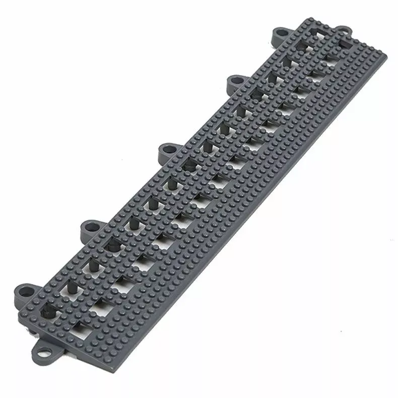 Dri-Dek 2×12 in Beveled Edge Tile Pool Decking, Gray