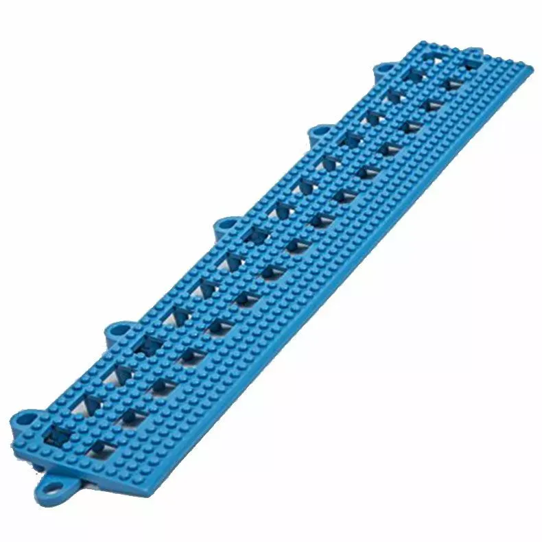 Dri-Dek 2×12 in Beveled Edge Tile Pool Decking, Pool Blue