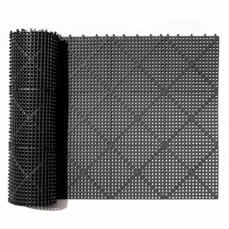 Dri-Dek 3×12 ft Roll Tile Pool Decking, Black
