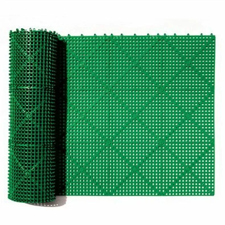 Dri-Dek 3×12 ft Roll Tile Pool Decking, Kelley Green