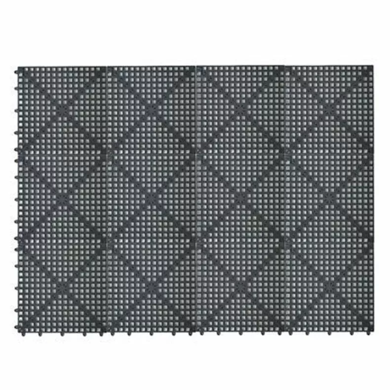 Dri-Dek 3×4 ft Sheet Tile Pool Decking, Gray