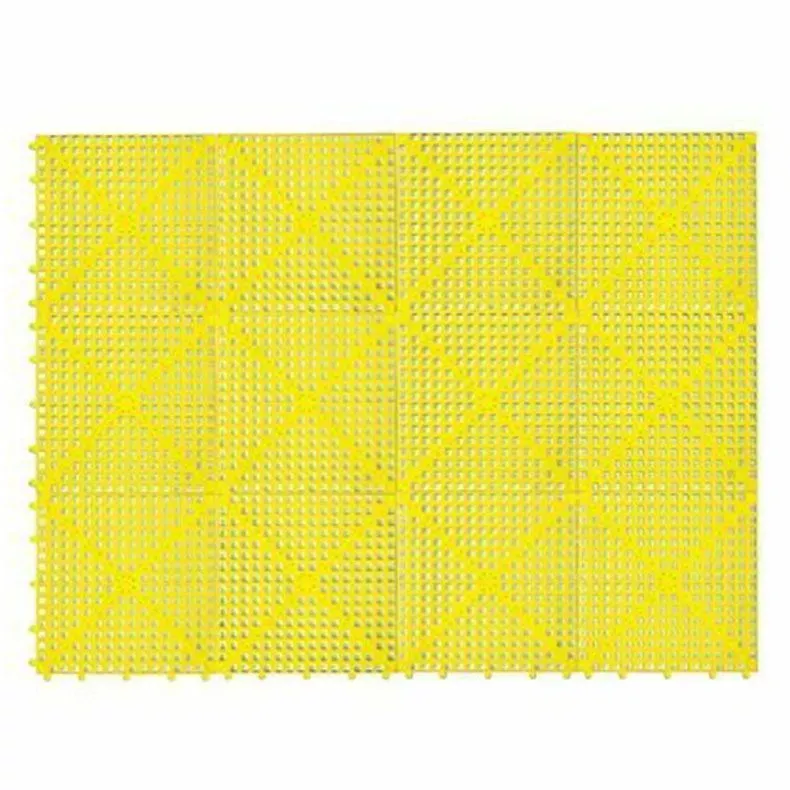 Dri-Dek 3×4 ft Sheet Tile Pool Decking, Yellow