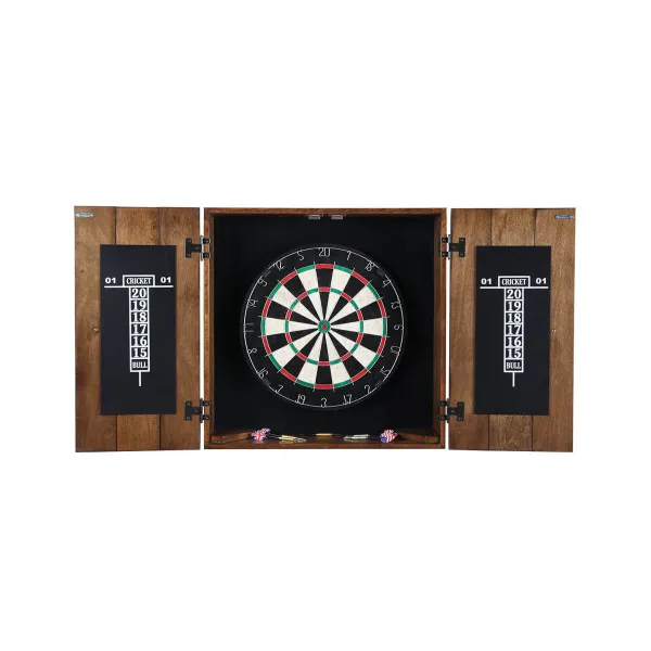 Drifter Dart Cabinet Set in Rustic Oak