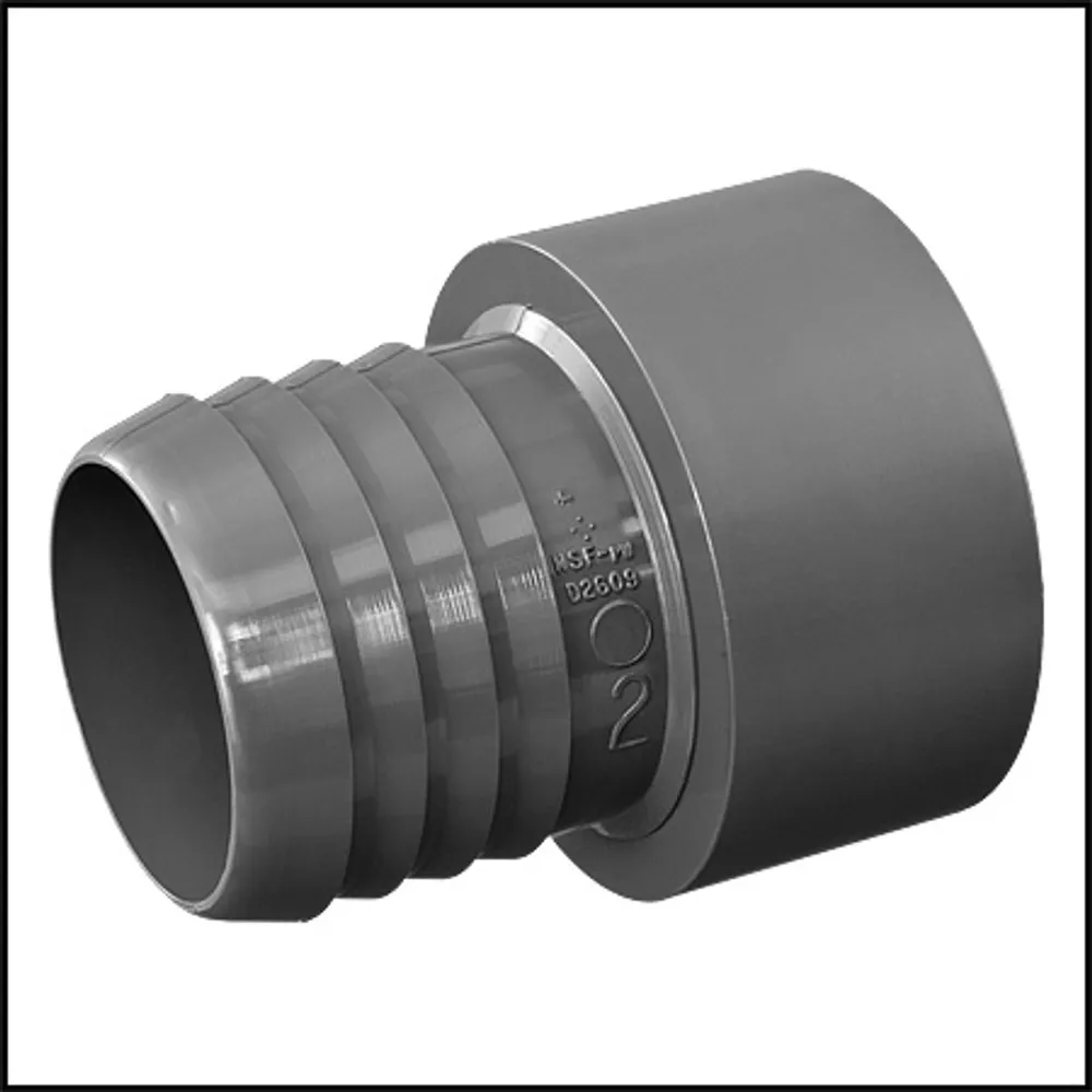 Dura Plastic Products #1474-020 – Male Adaptor Insert X Slip 2″
