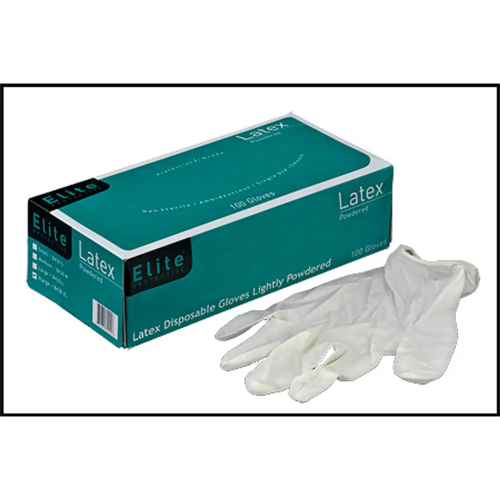 Federal Glove Co. 100 Ct. Box Of Disposable XL Latex Gloves (#8430XL)