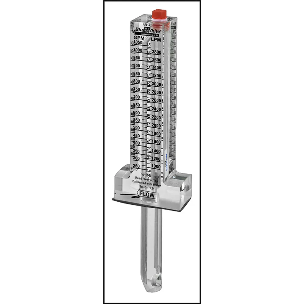 FLOW METER-BLUE WHITE 6 “TOP MOUNT 250-1050 GPM F-30600P