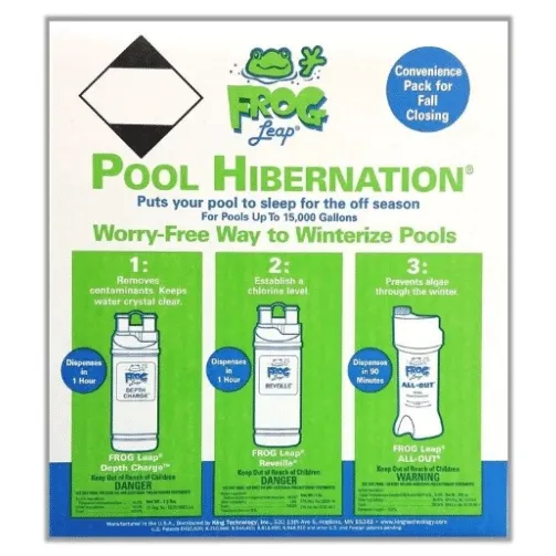FROG Leap Pool Wake-Up! / Pool Hibernation Opening and Winterizing Kit