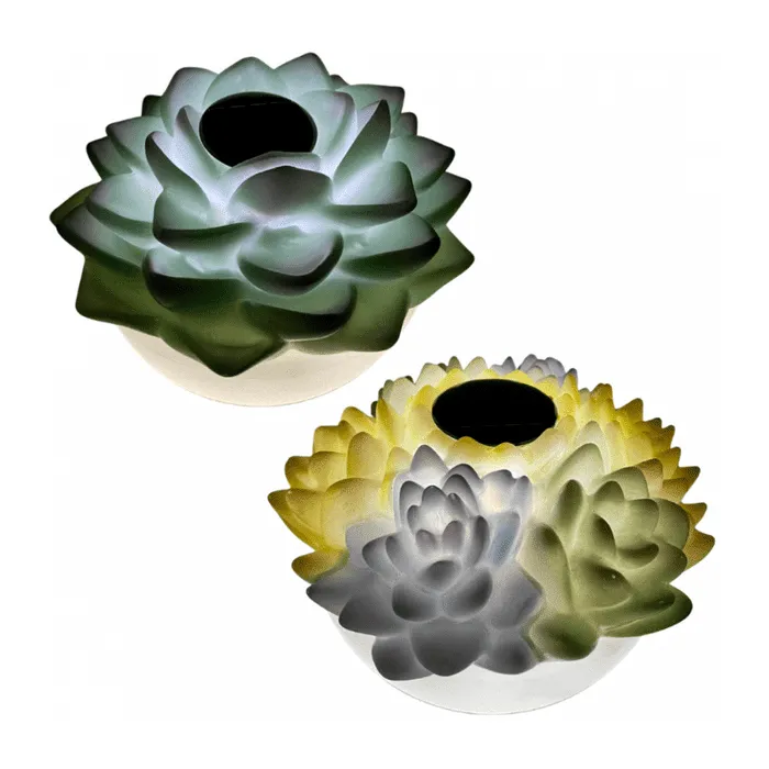 GAME PatioGlo 7 Inch Solar Succulent