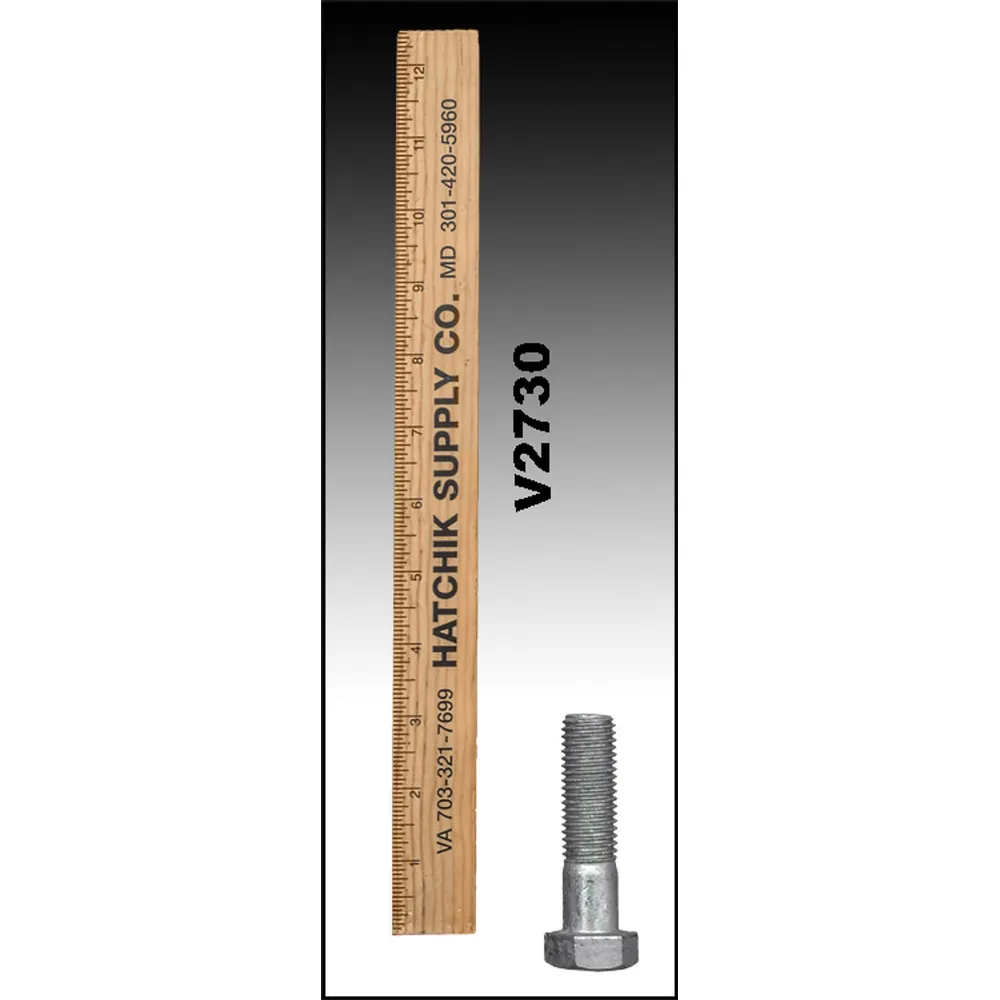 Gem Specialties Inc. 3/4″-10 X 3″ Hex Head Flange Bolt (#3/4-10X3 HHCS GALV.)