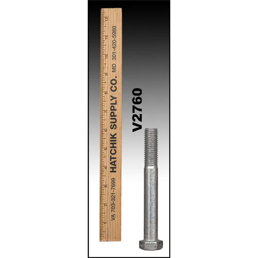 Gem Specialties Inc. 3/4″-10 X 6″ Hex Head Flange Bolt (#3/4-10X6 HHCS GALV)