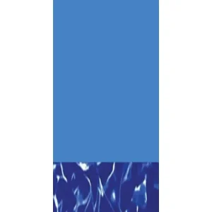 GLI 12′ x 24′ Oval Maui Floor 52″ Unibead 20GA Liner