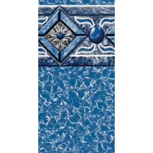 GLI 15′ x 24′ Oval Capri 52″ Unibead 20GA+ Liner