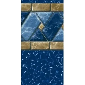 GLI 18′ Round Lakeview Tile 52″ Unibead 20GA Liner