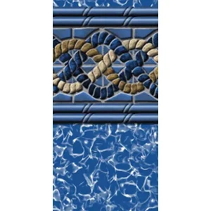 GLI 18′ x 33′ Oval Golden Beach 52″ Beaded 20GA Liner