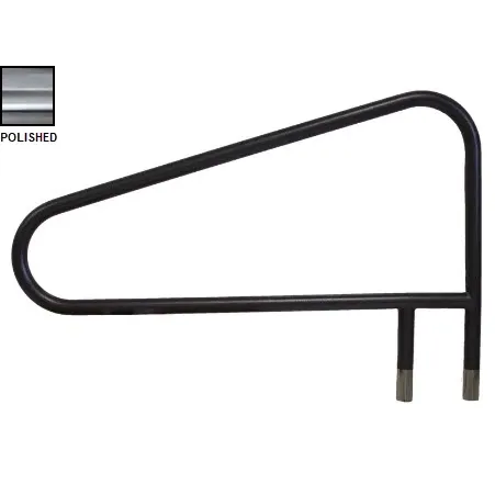 Global Pool Products – Classic 3 Bend Welded Brace Polished Handrail .049