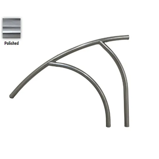 Global Pool Products – Modern 3 Bend .065 Polished Handrail – Salt Friendly