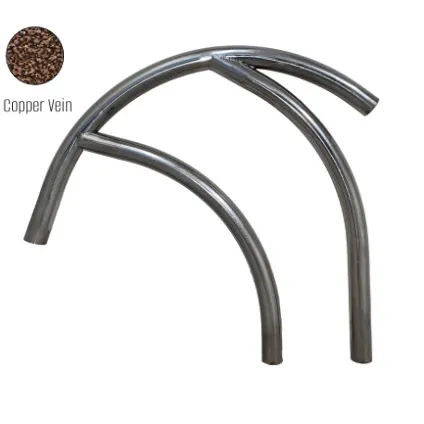 Global Pool Products – Modern Figure 4 Copper Vein 30″ Handrail .065 (Pair)