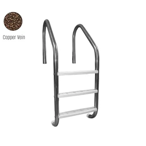 GPP – 20″ Premium Copper Vein Ladder with 3 White Treads